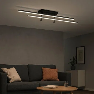 Dunelm EGLO Trepiliano Modern LED Linear Ceiling Light