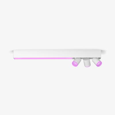 Dunelm Philips HUE Centris Smart LED 3 Spotlight Ceiling Fitting White