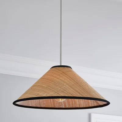 Dunelm Kimmo Easy Fit Pendant Shade Black