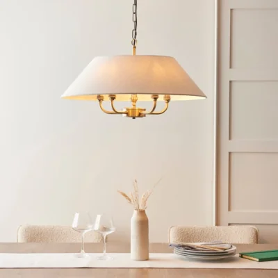 Dunelm Vogue Leila 5 Light Adjustable Pendant Light