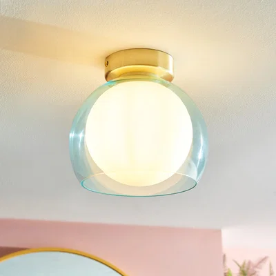 Dunelm Eliza Bathroom Flush Ceiling Light
