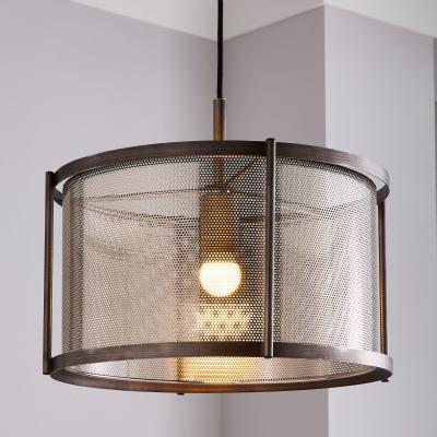 Dunelm Stefan 1 Light Pendant Fitting Grey