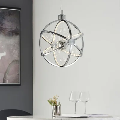 Dunelm Return - Vogue Pandale Integrated LED Hoop Ceiling Light