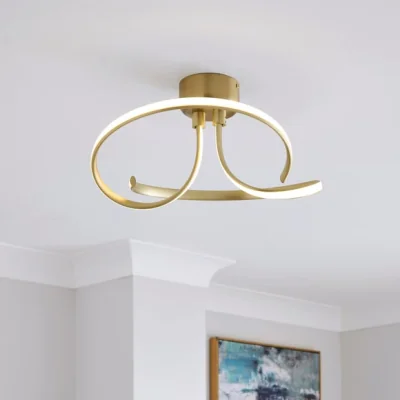 Dunelm Cortez 2 Arm LED Ceiling Light