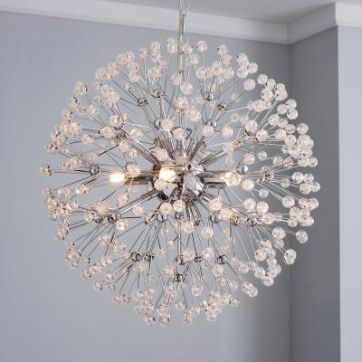 Dunelm Serena 4 Light Jewel Chrome Ceiling Fitting Chrome