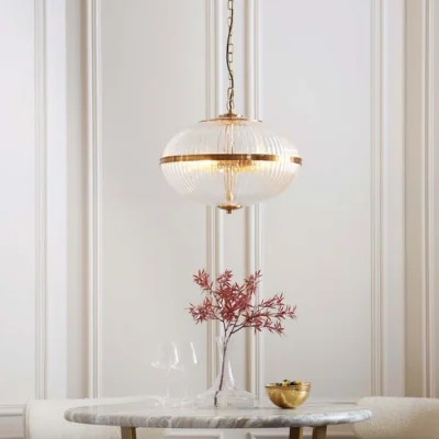 Dunelm Vogue Somerly 3 Light Adjustable Pendant Light