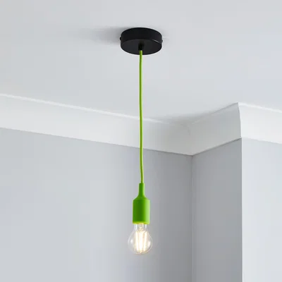 Dunelm 1 Light Flex Fitting Green