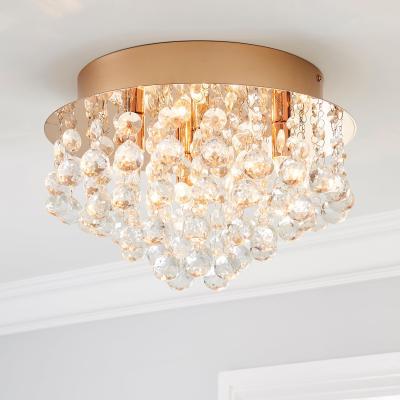 Dunelm Torto Large Ceiling Fitting Rose Gold