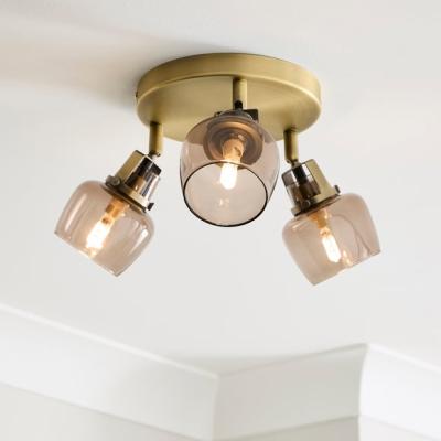 Dunelm Auburn Modern 3 Light Adjustable Spotlight Bar