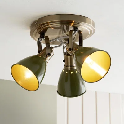 Dunelm Miley Industrial 3 Light Adjustable Spotlight