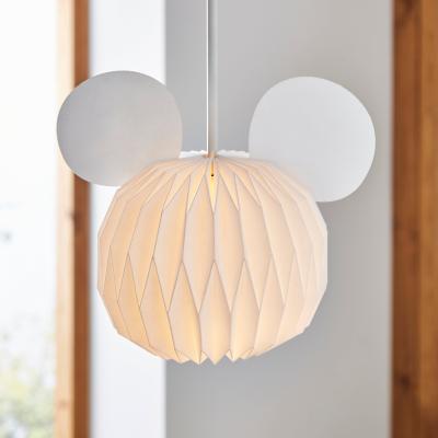 Dunelm Disney Mickey Mouse Origami Large EasyFit Pendant White