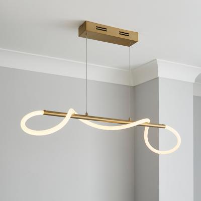 Dunelm Flexi Integrated LED Ceiling Fitting Gold