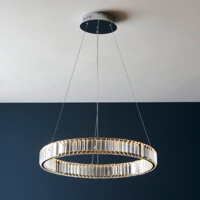 Dunelm Return - Vogue Katana Crystal Hoop LED Ceiling Light