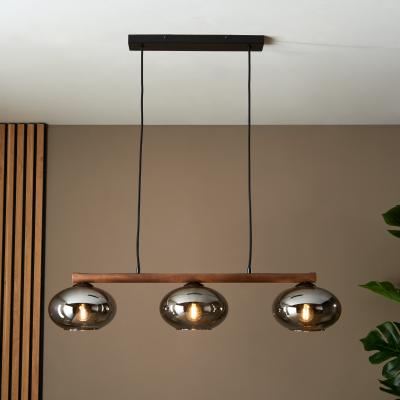 Dunelm Bowen Industrial 3 Light Adjustable Diner Ceiling Light