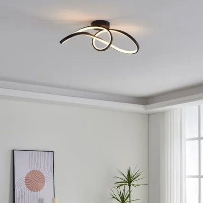 Dunelm EGLO Calarossa-Z Smart Colour Changing LED Ceiling Light