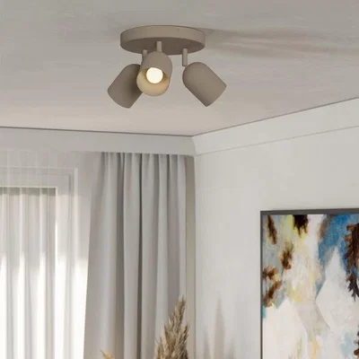 Dunelm EGLO Tilston Minimalist Triple Ceiling Spotlight