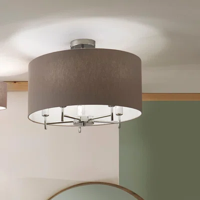 Dunelm Plaza Pendant, Silver Silver