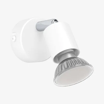 Dunelm EGLO Stecci-E Adjustable White Spotlight White