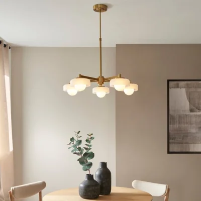 Dunelm Vogue Hallie 5 Light Adjustable Pendant Light