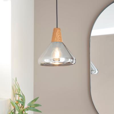 Dunelm Wolston Bathroom Adjustable Pendant Light Smoke