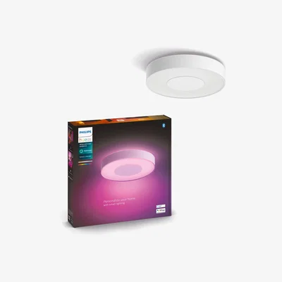 Dunelm Philips HUE Xamento Smart LED Ceiling Light White