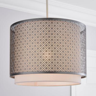 Dunelm Vienna Easy Fit Pendant 30cm Pewter