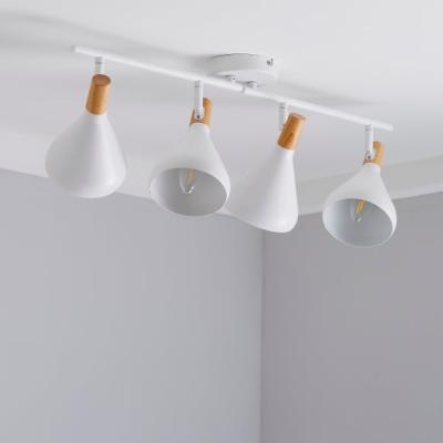 Dunelm Return - Elements Wolston 4 Light Semi Flush Spotlight Bar