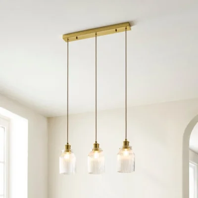 Dunelm Tobias 3 Light Diner Ceiling Light