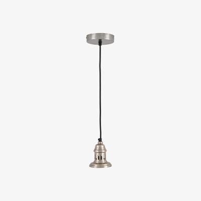 Dunelm Metal Ceiling Fitting for Cafe and Dome Pendants Silver