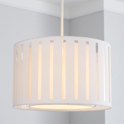 Dunelm Ellon 30cm Drum Ivory Shade Cream