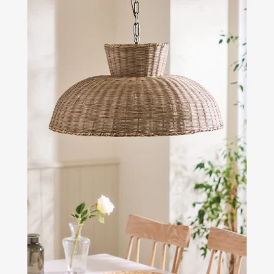 Dibor Rattan Ceiling Light