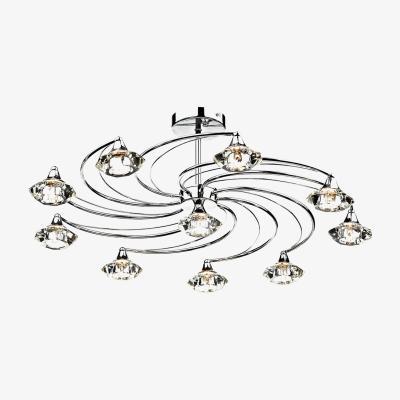 Furniture Village Esme Pendant Lamp - Silver