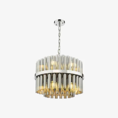 Furniture Village Althea 12 Light Pendant - Smoked