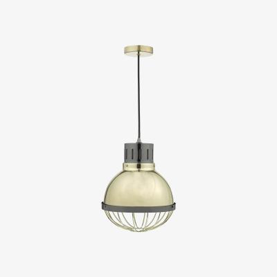 Furniture Village Nio 1 Light Pendant Ceiling Light - Gold