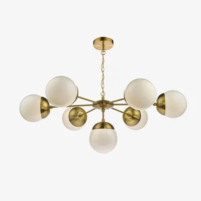 Furniture Village Orson 7 Light Pendant - Copper