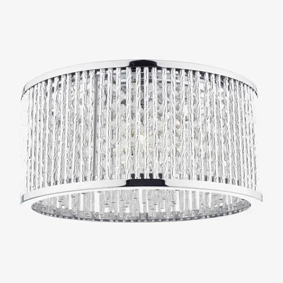 Furniture Village Nantes 3 Light Flush Ceiling Light