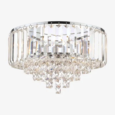 Furniture Village Laura Ashley Vienna 3 Bulb Flush Ceiling Light