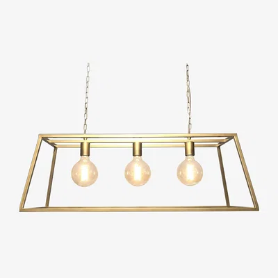 Furniture Village Vienna Triple Trapeze Pendant Light