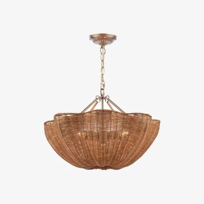 Furniture Village Joules - Braywick Rattan 3 Light Ceiling Pendant