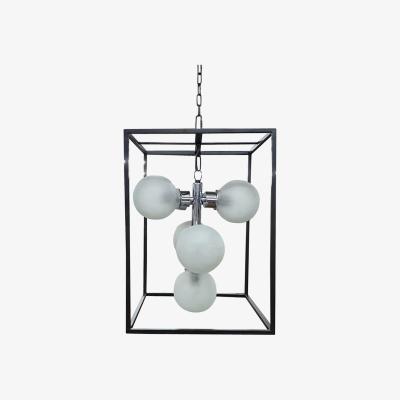 Furniture Village Nova Frosted Cluster 5 Bulb Chandelier