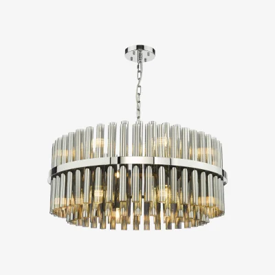 Furniture Village Althea 16 Light Pendant - Smoked