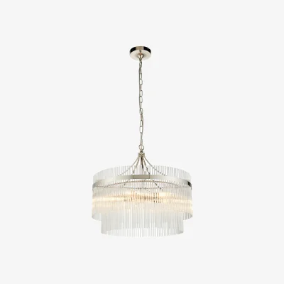 Furniture Village Marietta 5 Light Ceiling Pendant - Nickel