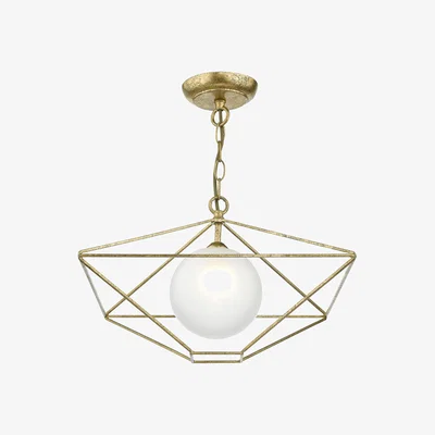 Furniture Village Cleo Ceiling Light - Gold