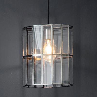 Furniture123 Glass & Chrome Pendant Light - Bordner
