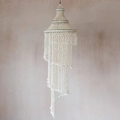 Graham & Green Shell Spiral Hanging Shade