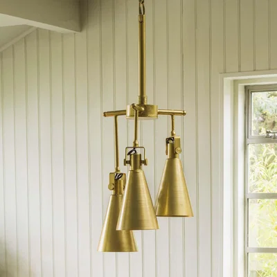Graham & Green Fluted Cluster Pendant