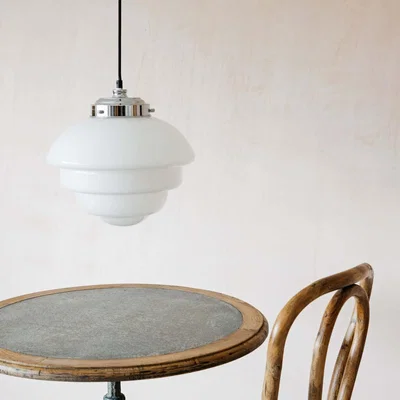 Graham & Green Hestia Tiered Art Deco Pendant