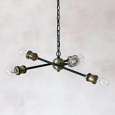Graham & Green Industrial Six Light Pendant