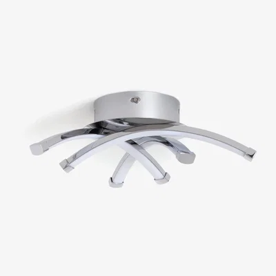 Habitat Habitat Criss Cross Flush to Ceiling Light - Chrome