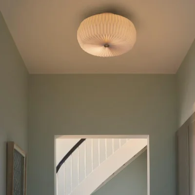 Habitat Nordlux Belloy 40 Paper LED Ceiling Light - White
